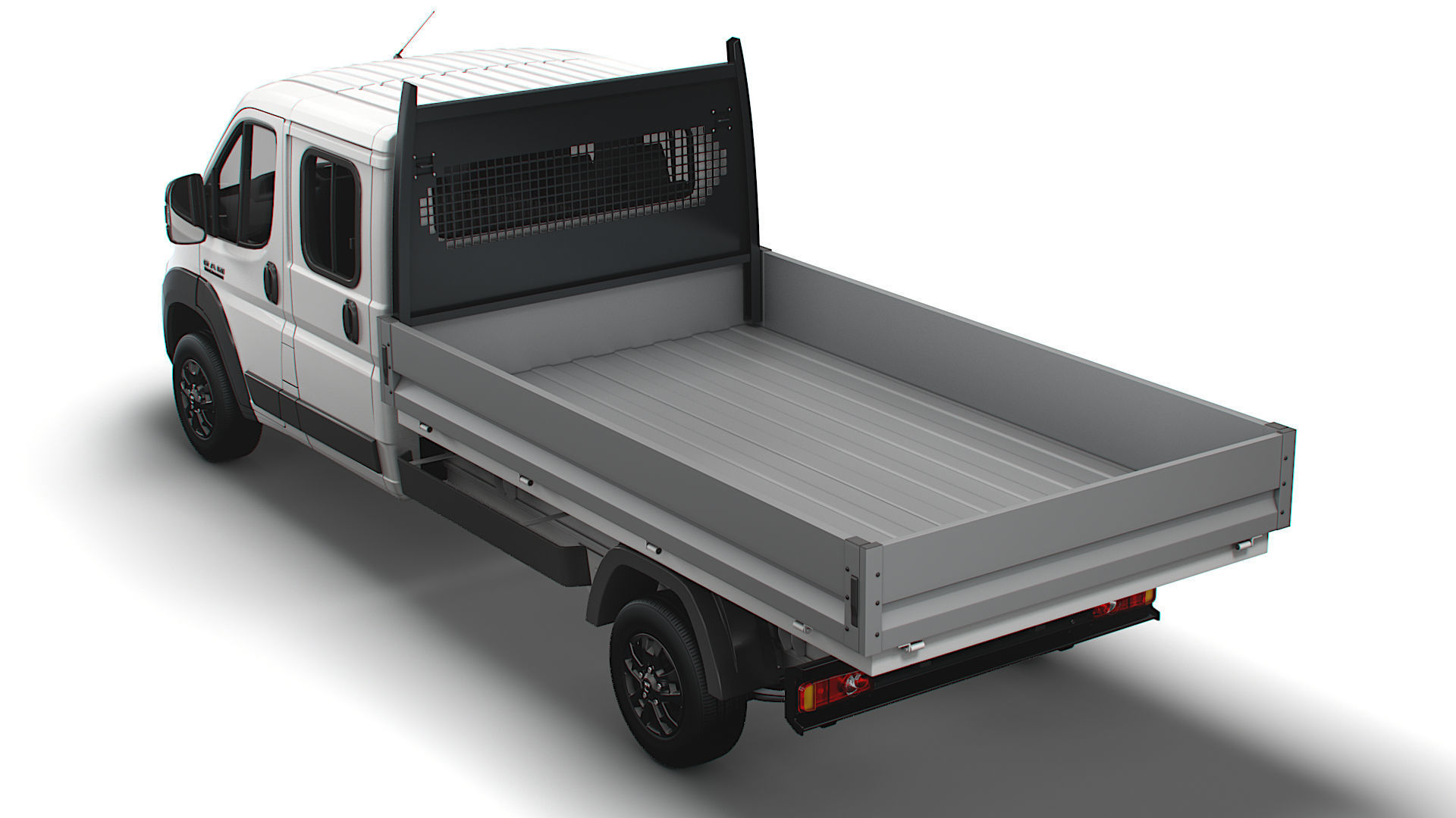 RAM Promaster Crew Cab Truck 2023 3D model_3