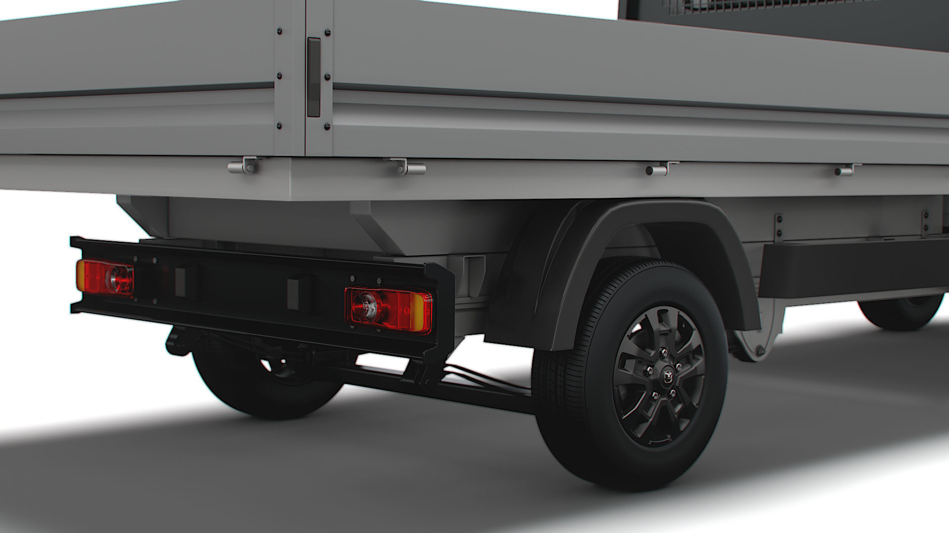 RAM Promaster Crew Cab Truck 2023 3D model_11