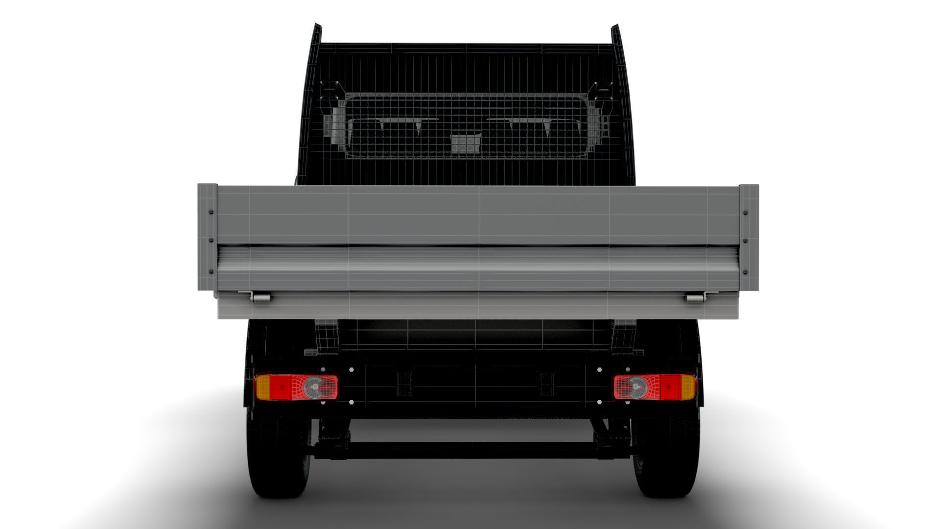 RAM Promaster Crew Cab Truck 2023 3D model_22