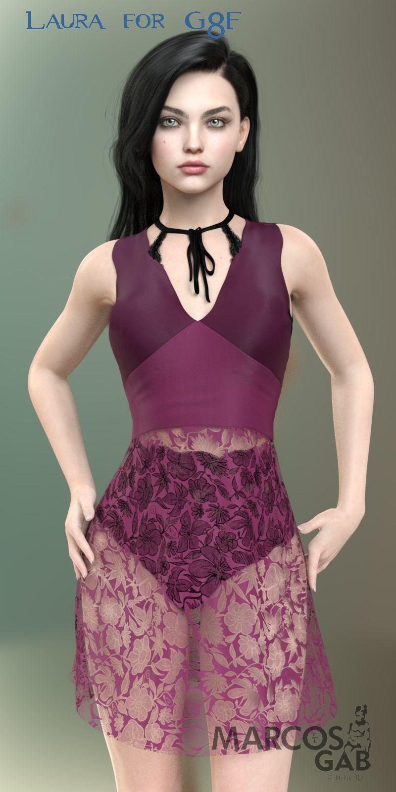 MGAB Laura for Genesis 8-1 Female 3D model_19