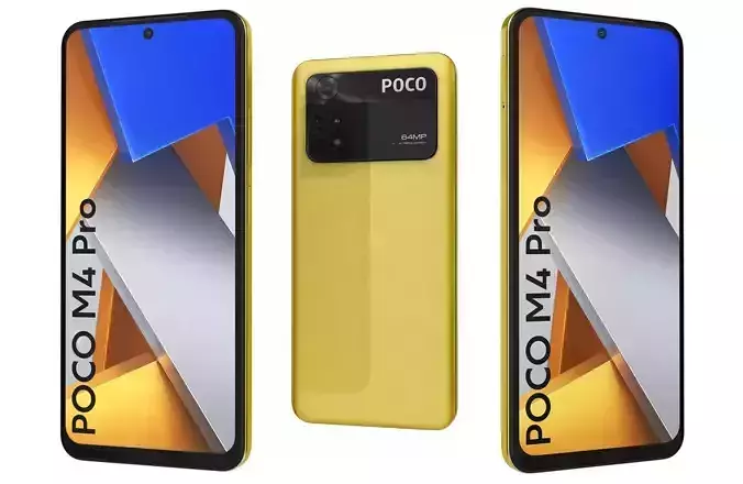 Xiaomi Poco M4 Pro Yellow