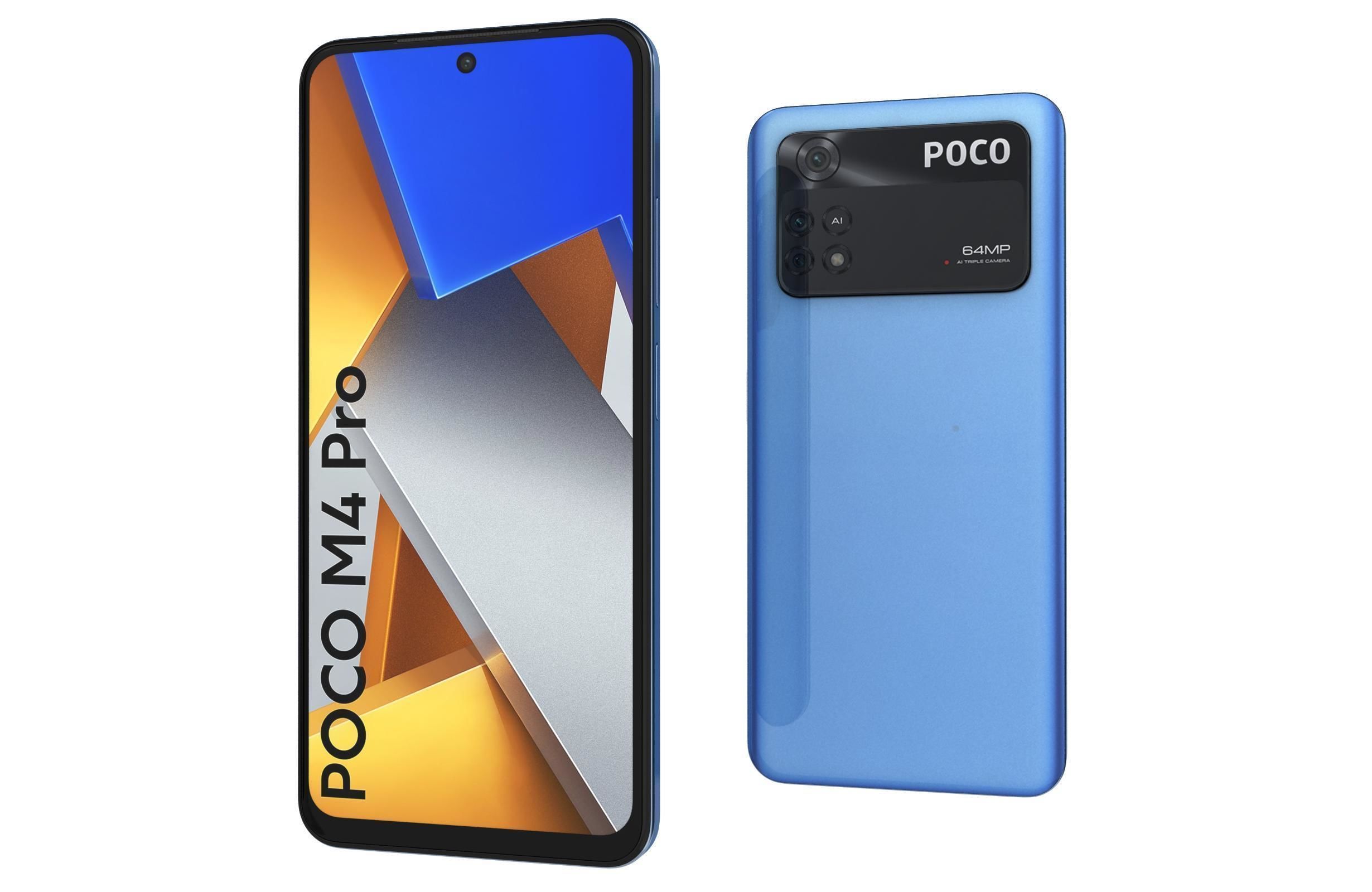Xiaomi Poco M4 Pro All Colors 3D model_42