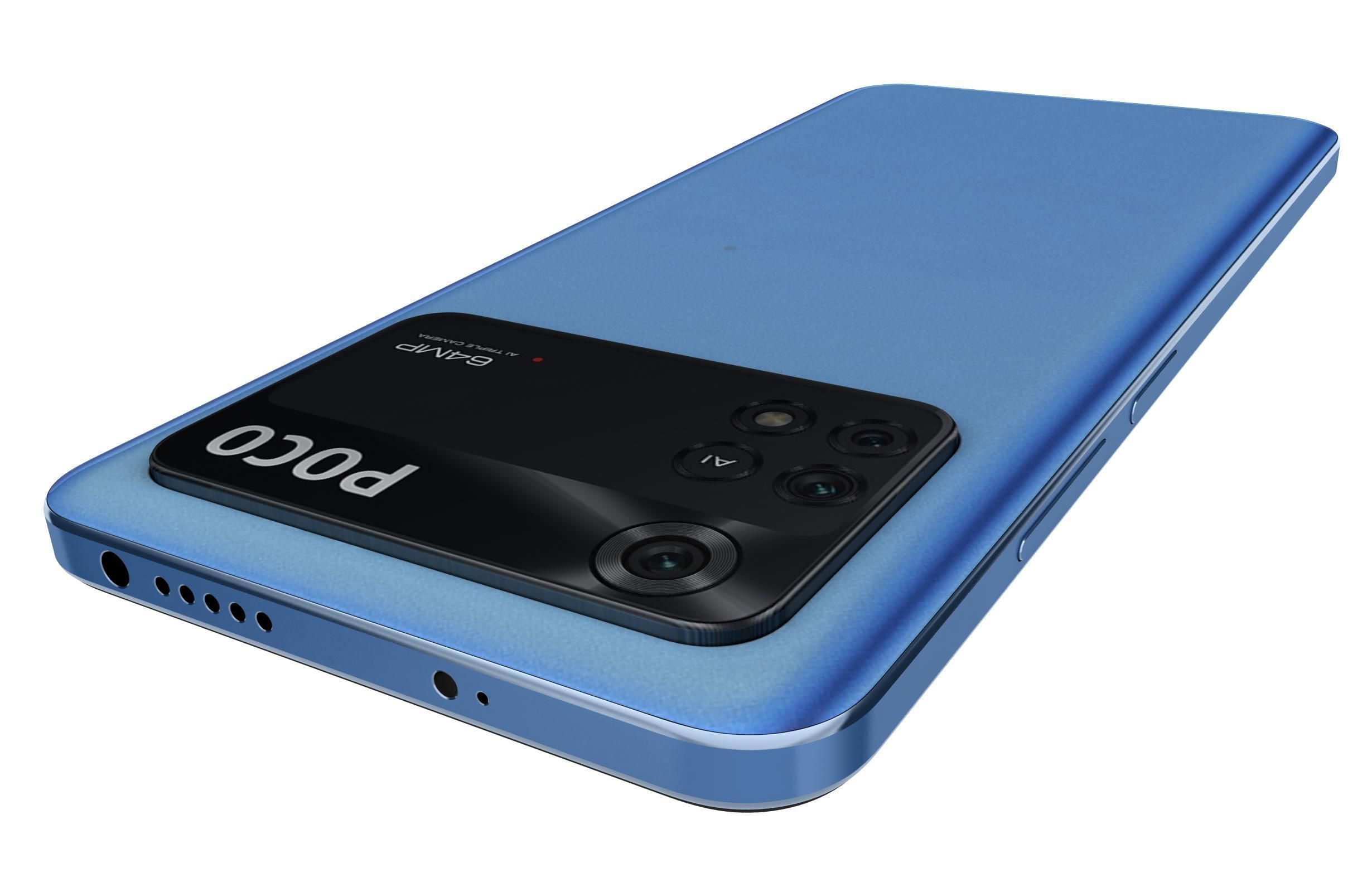 Xiaomi Poco M4 Pro All Colors 3D model_24