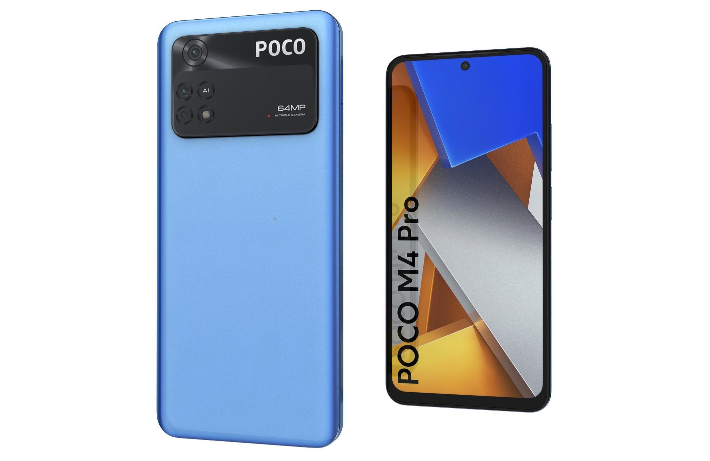 Xiaomi Poco M4 Pro All Colors 3D model_45