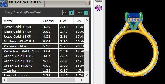 Cushion Square Diamond Ring  3D print model_4