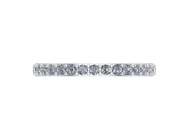 Diamond Wedding Band 3D print model_1