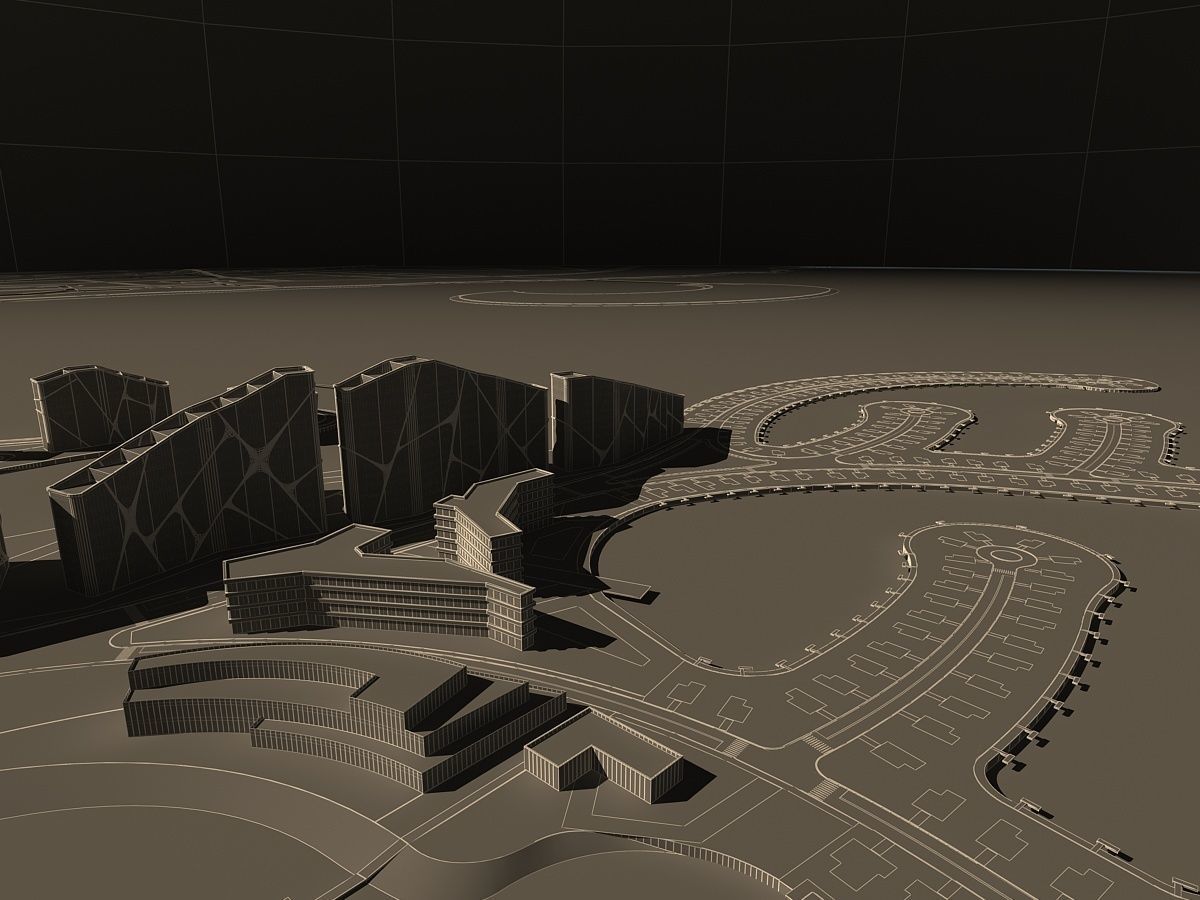 Artificial Island 3D model_23