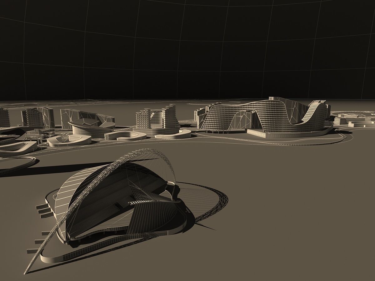 Artificial Island 3D model_20