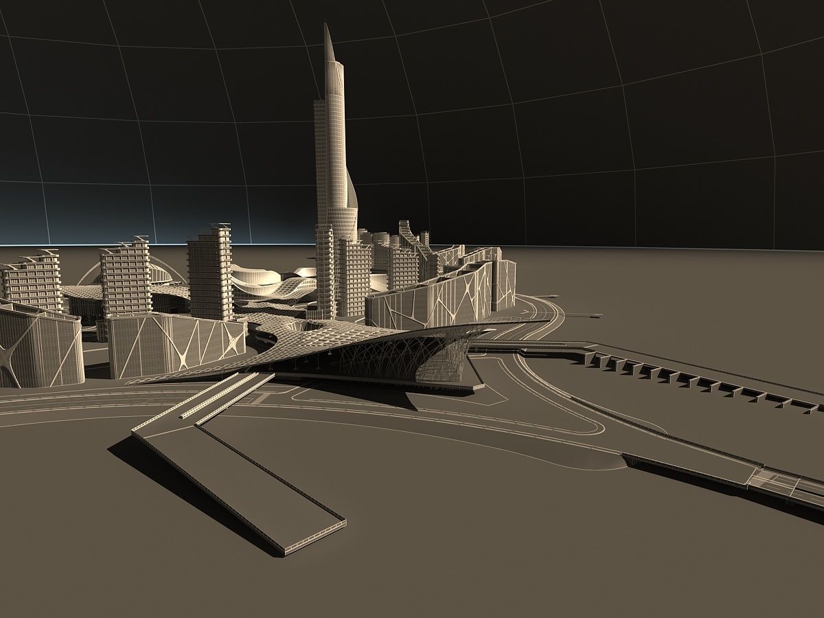 Artificial Island 3D model_18