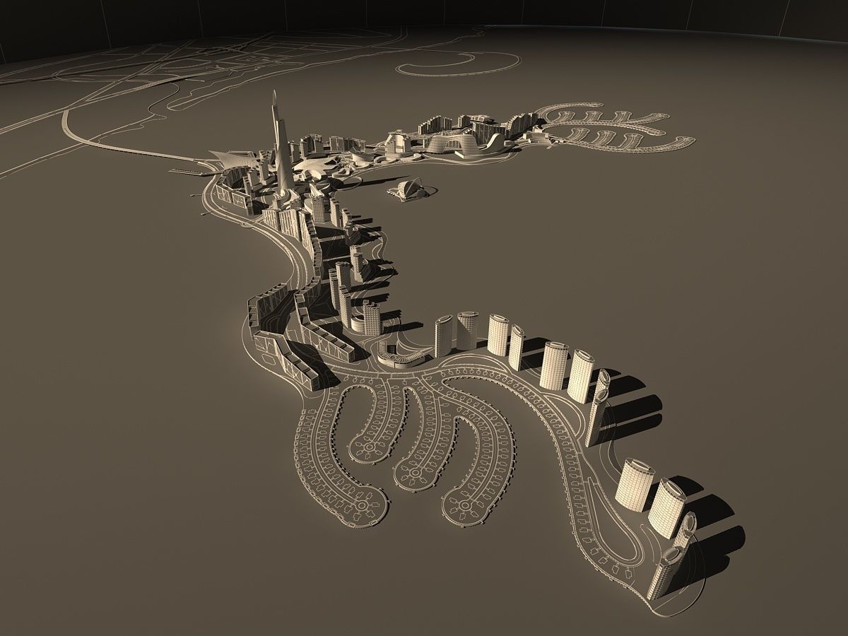 Artificial Island 3D model_25