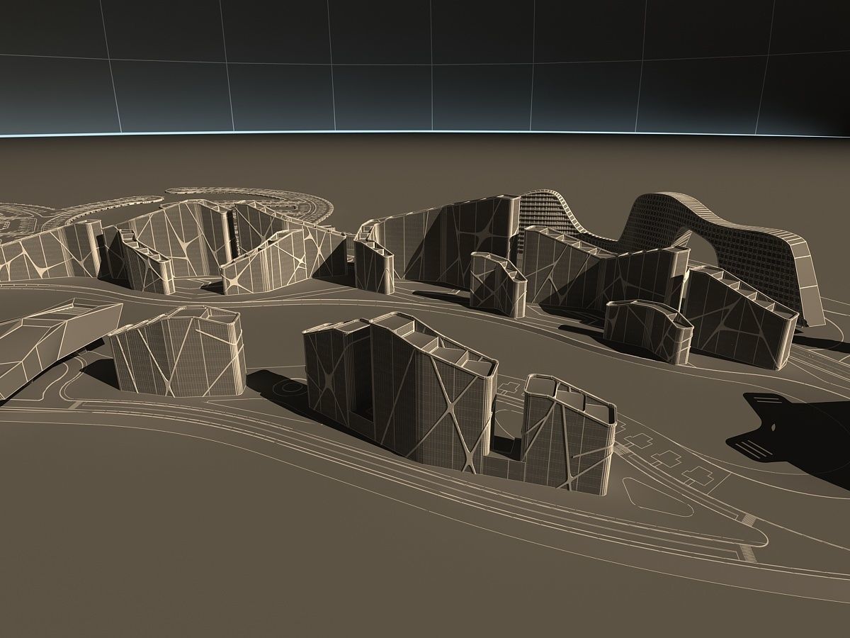 Artificial Island 3D model_22