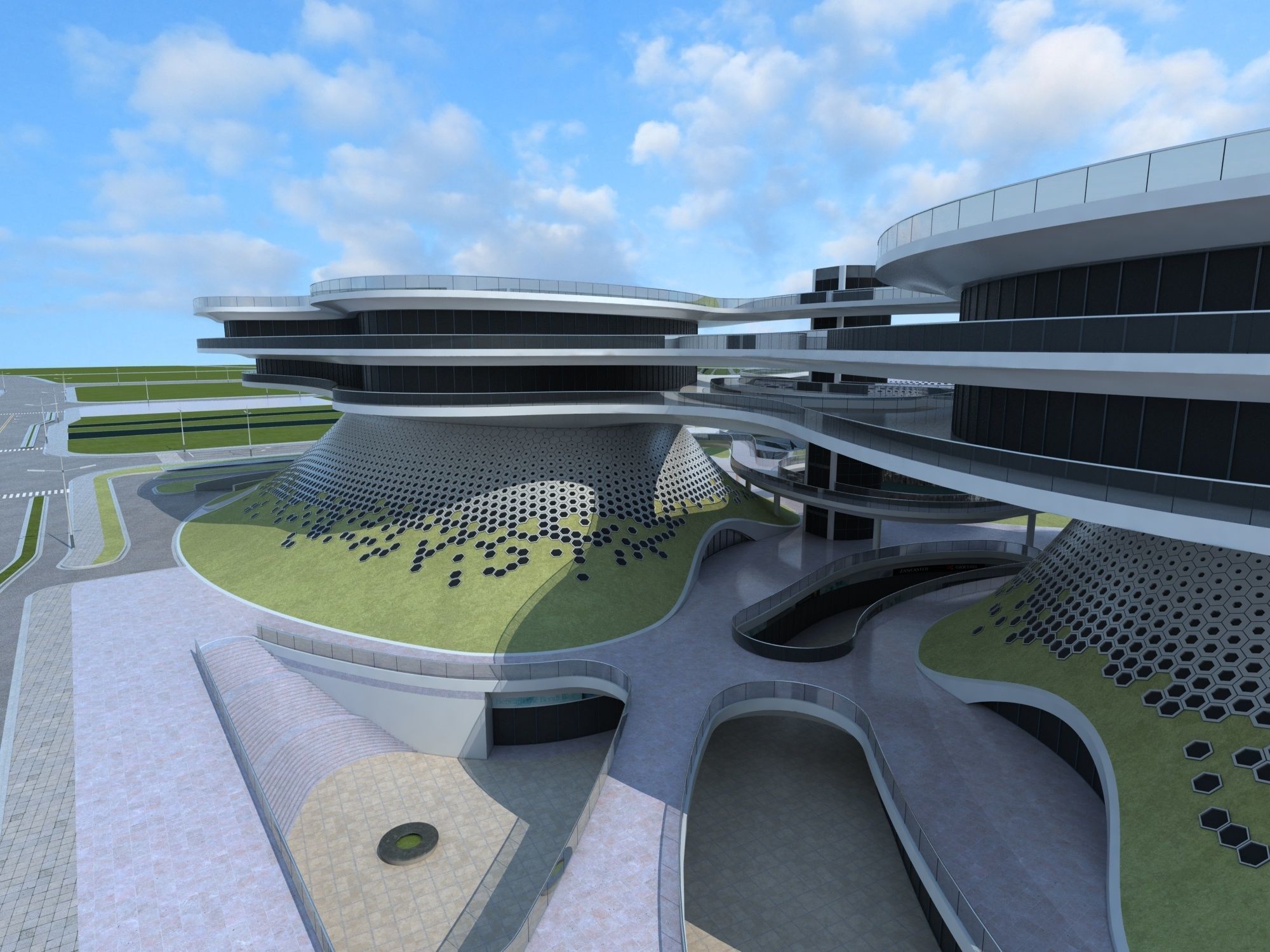 Shopping Mall 3D model_6