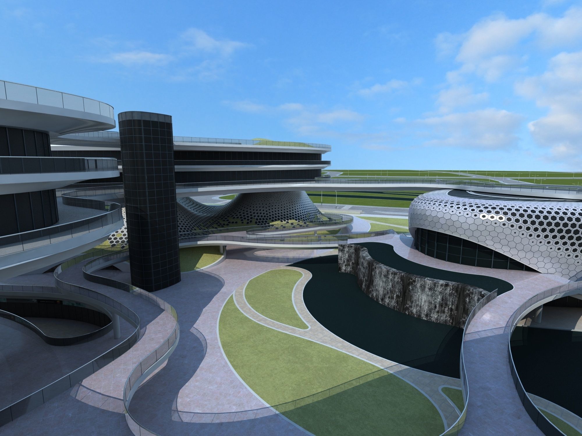 Shopping Mall 3D model_12