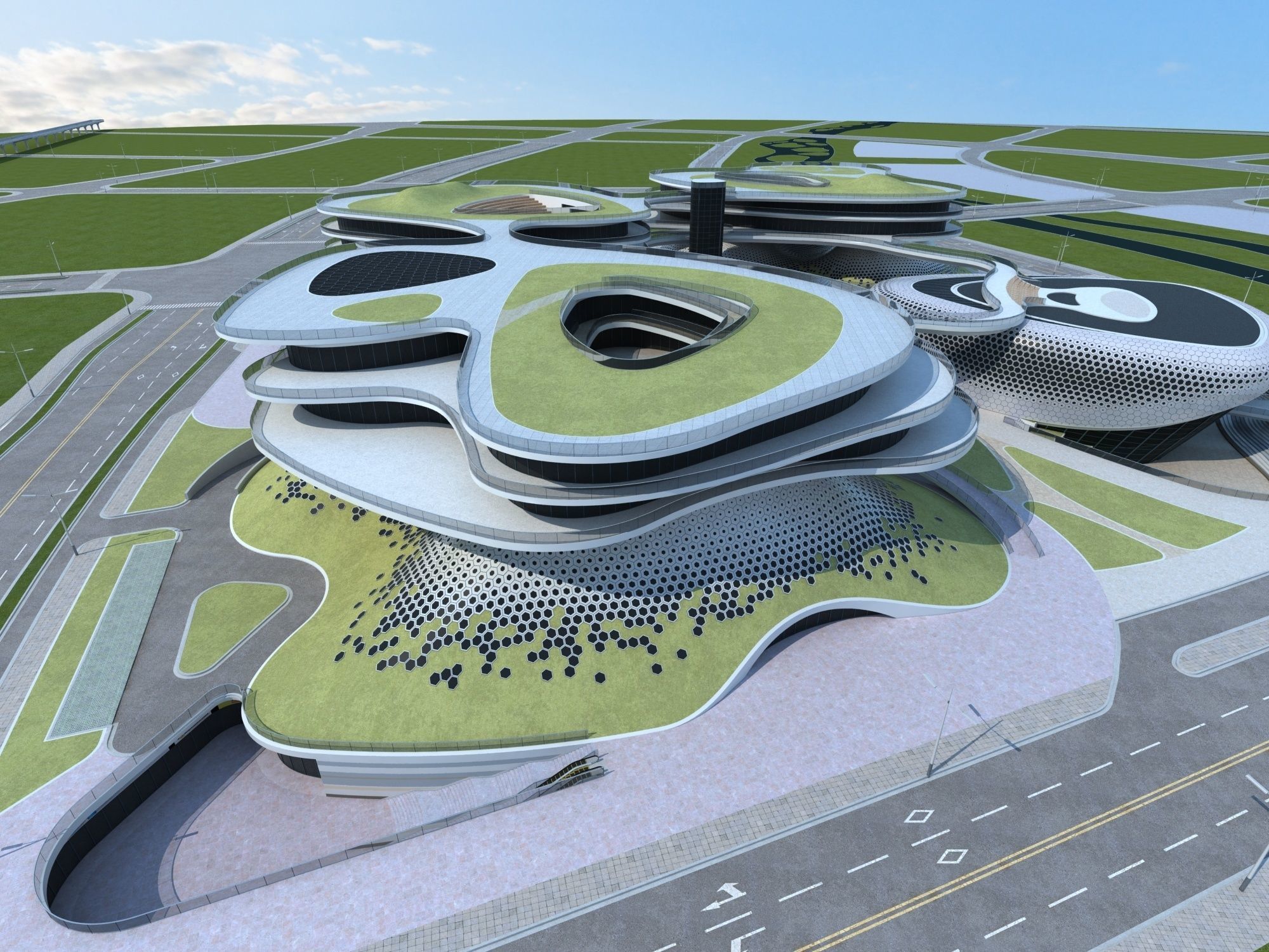 Shopping Mall 3D model_2