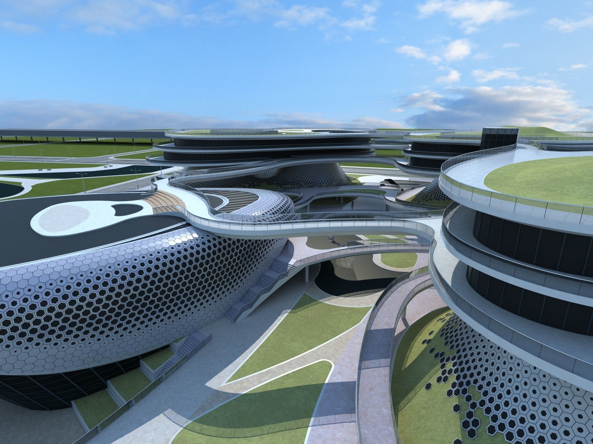 Shopping Mall 3D model_4