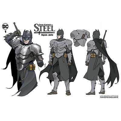 Man Bat Dark Knights of Steel 3D print model_2