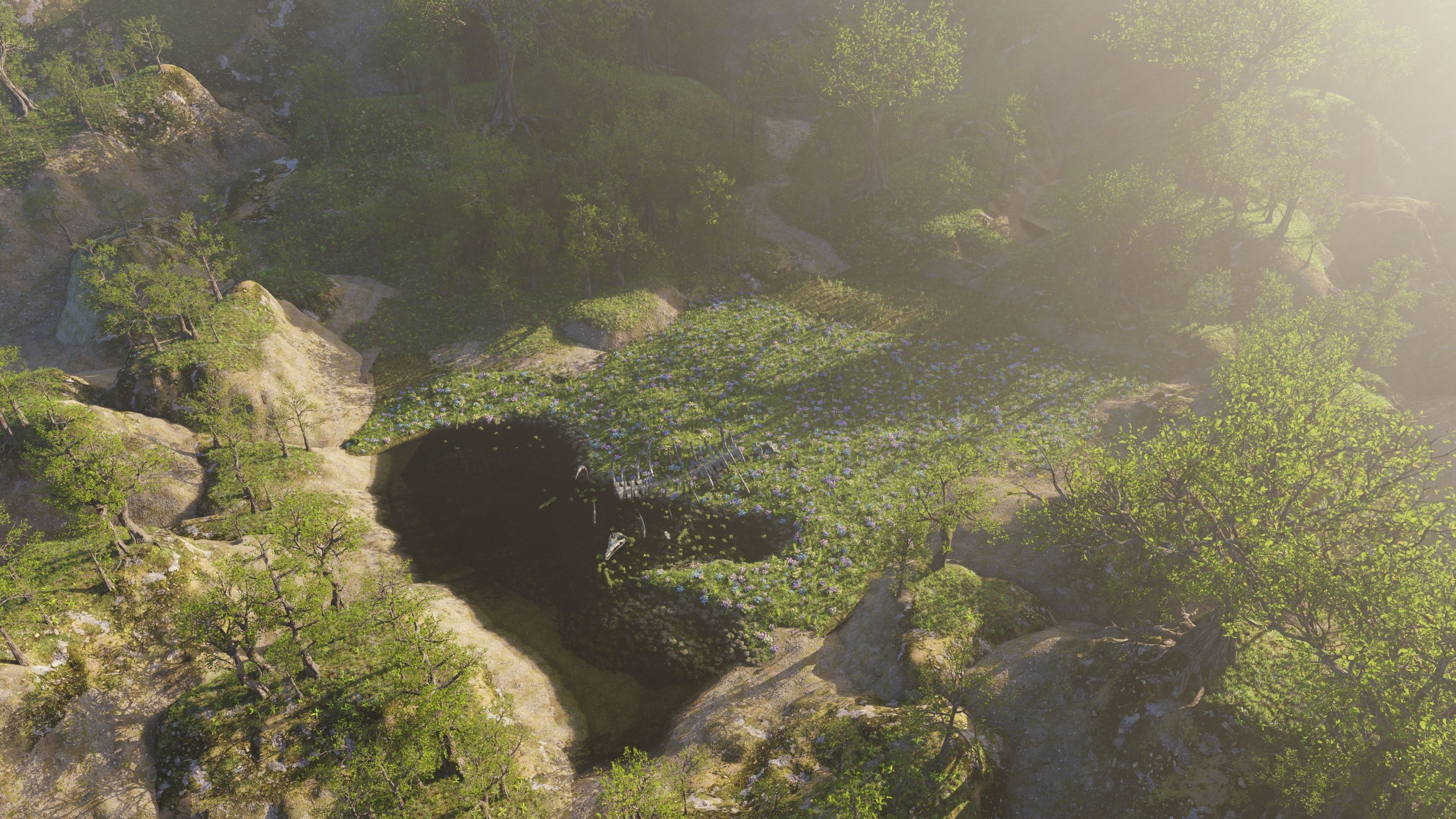 Skeleton Scene 3D model_9