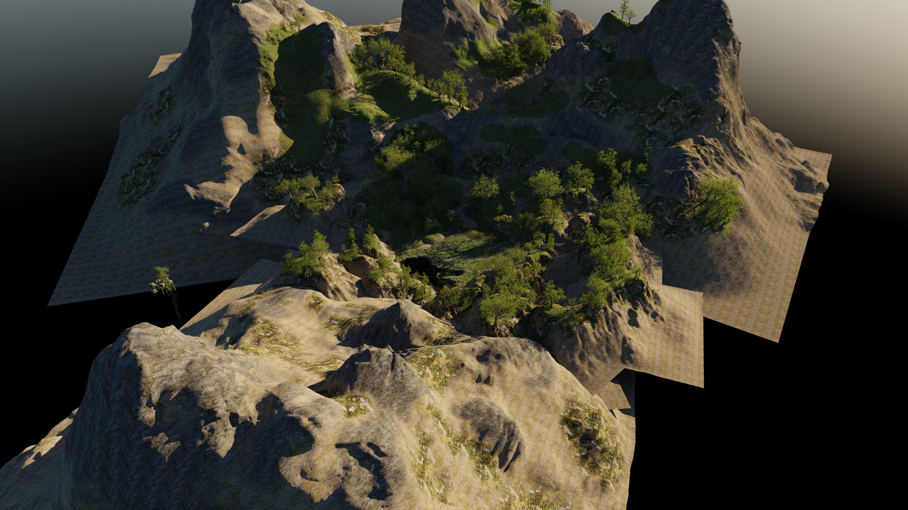 Skeleton Scene 3D model_10