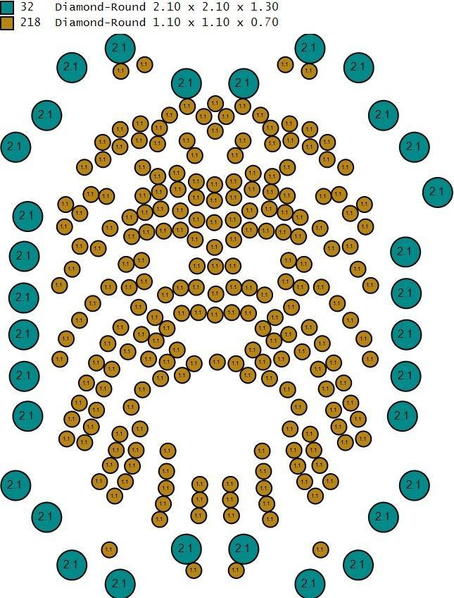 lion ring 3D print model_30