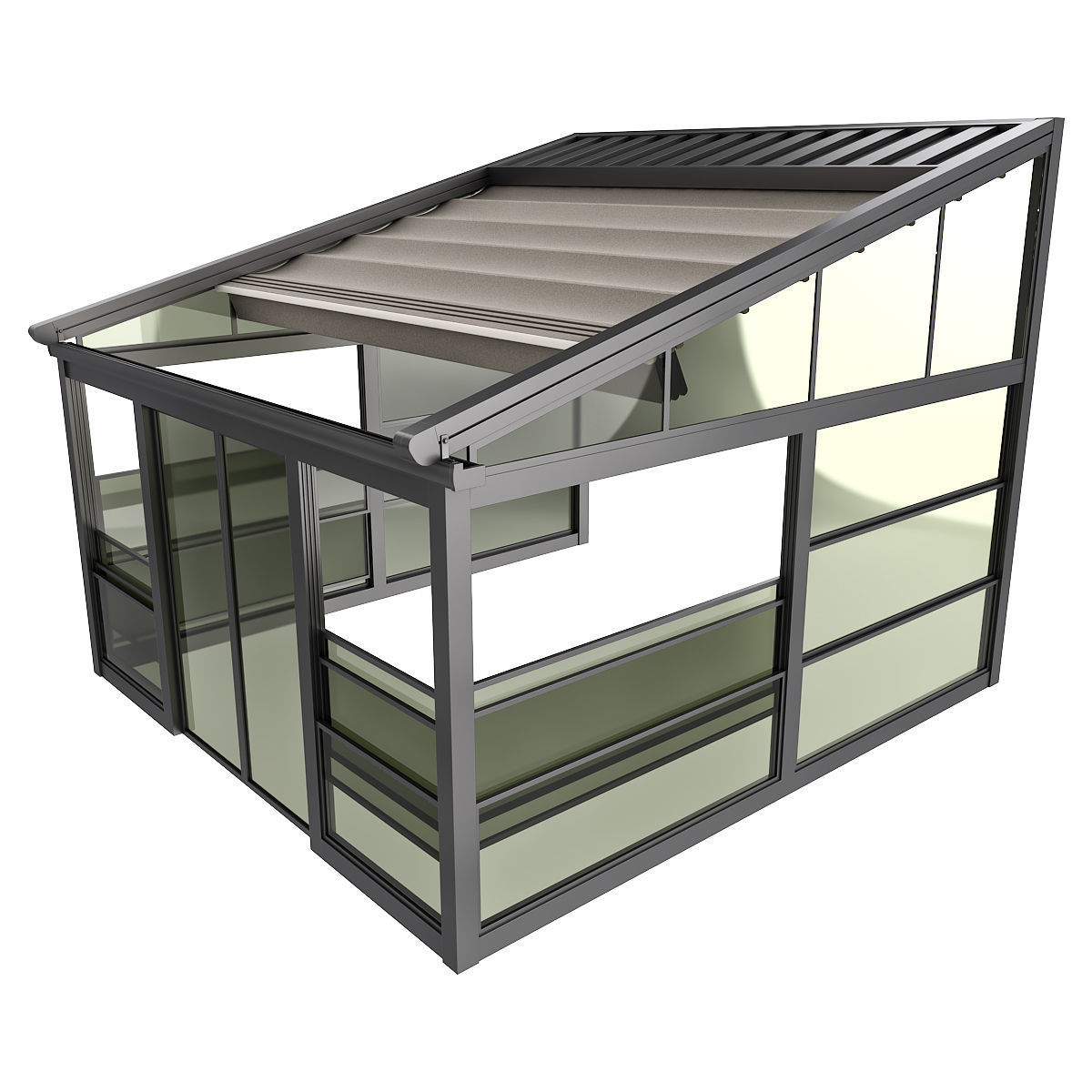 Motorized Pergola 5 sliding window 3D model_2