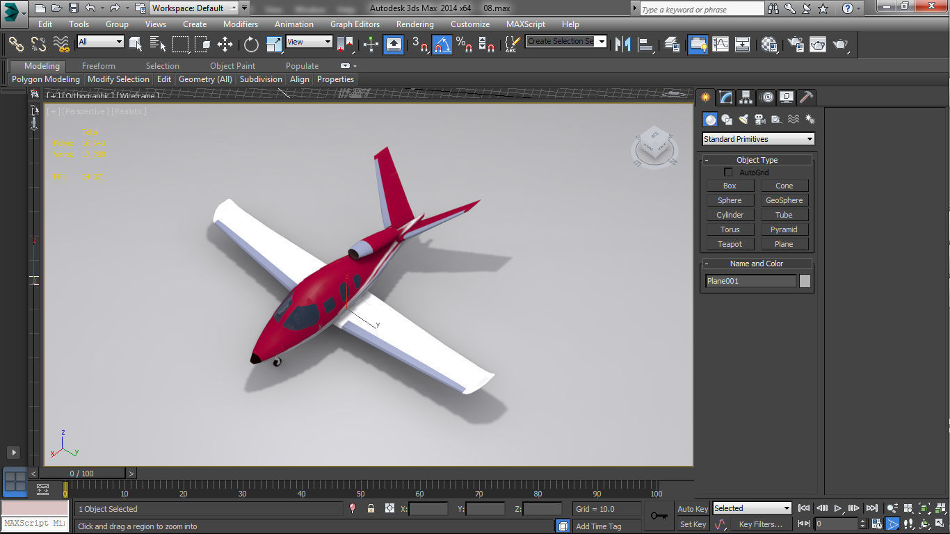 Cirrus Vision SF50 Low-poly 3D model_15