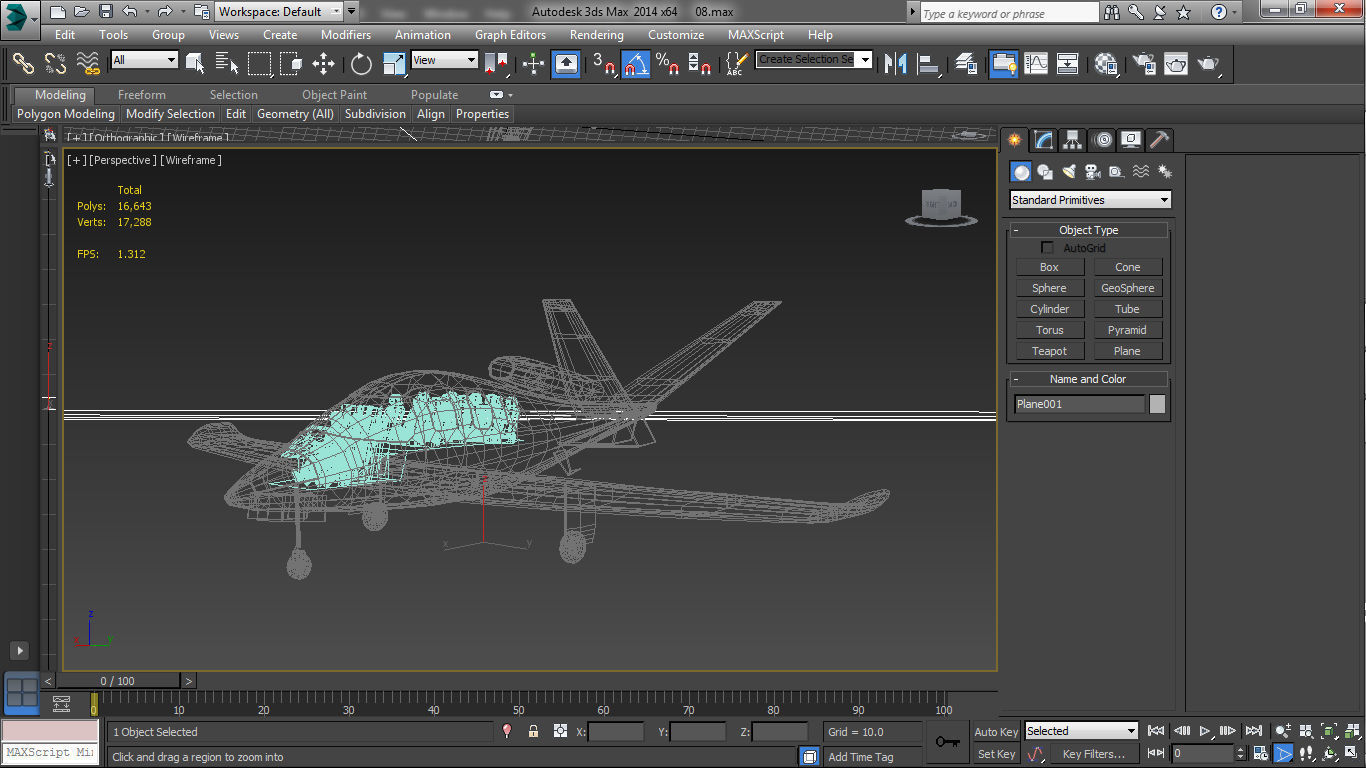Cirrus Vision SF50 Low-poly 3D model_14