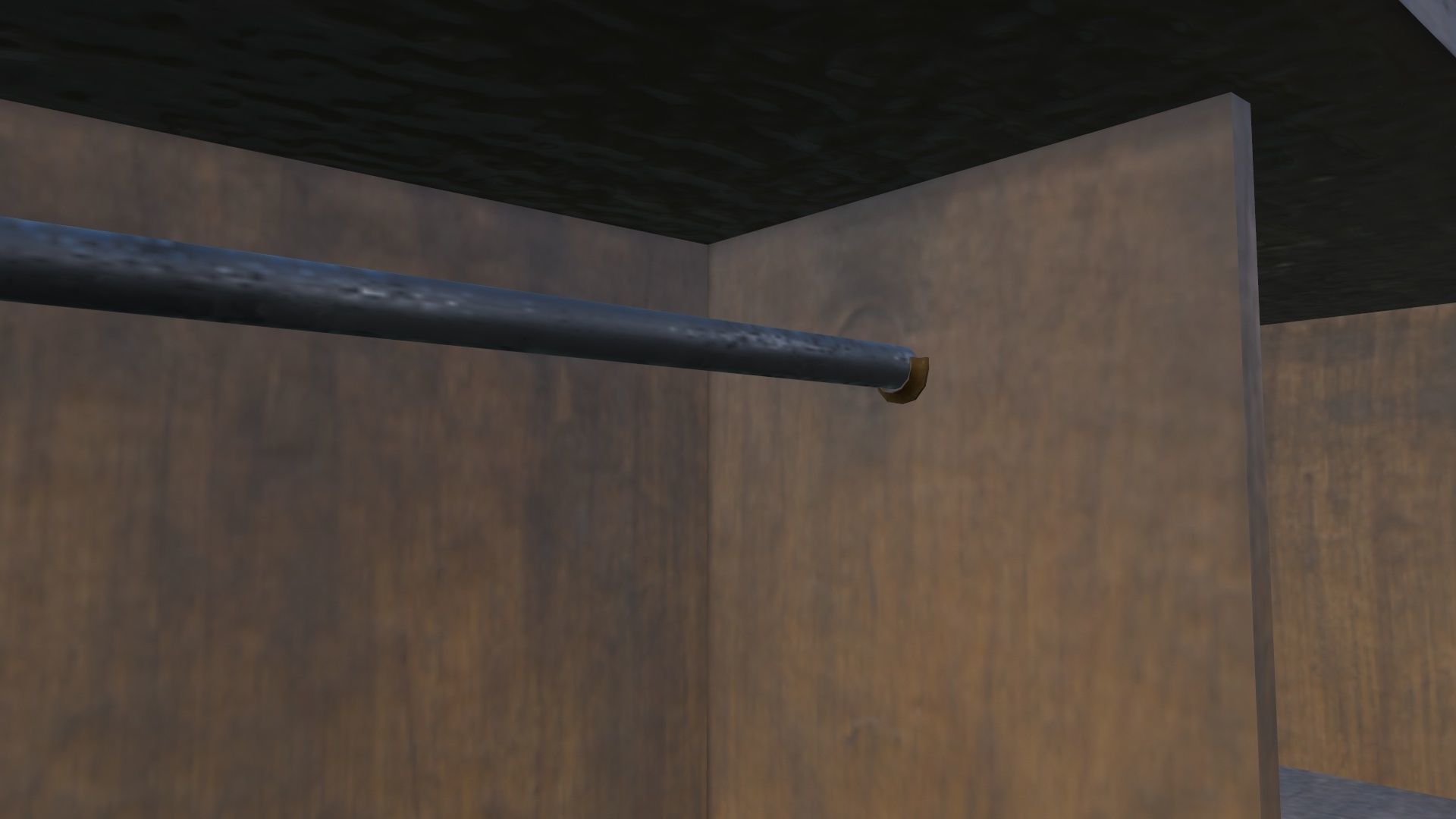 Wardrobe cabinet Low-poly 3D model_6