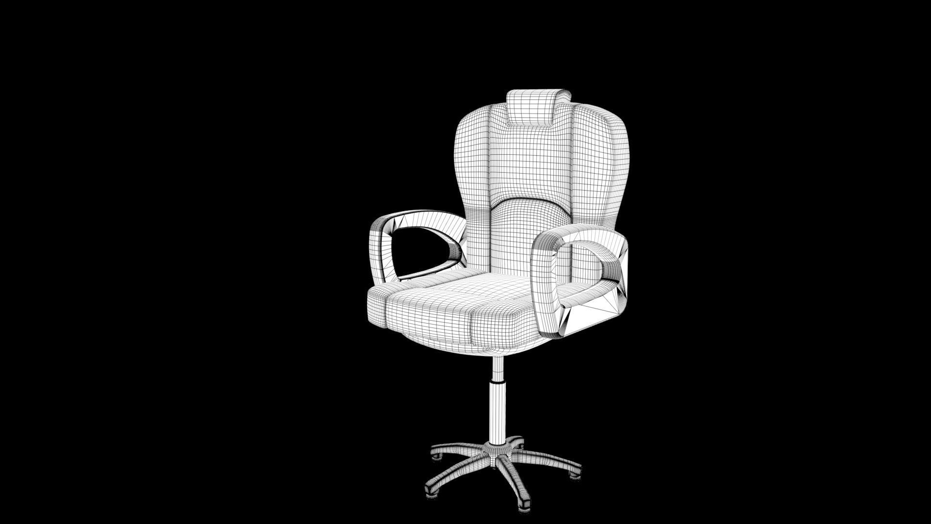 chair office 3D model_6