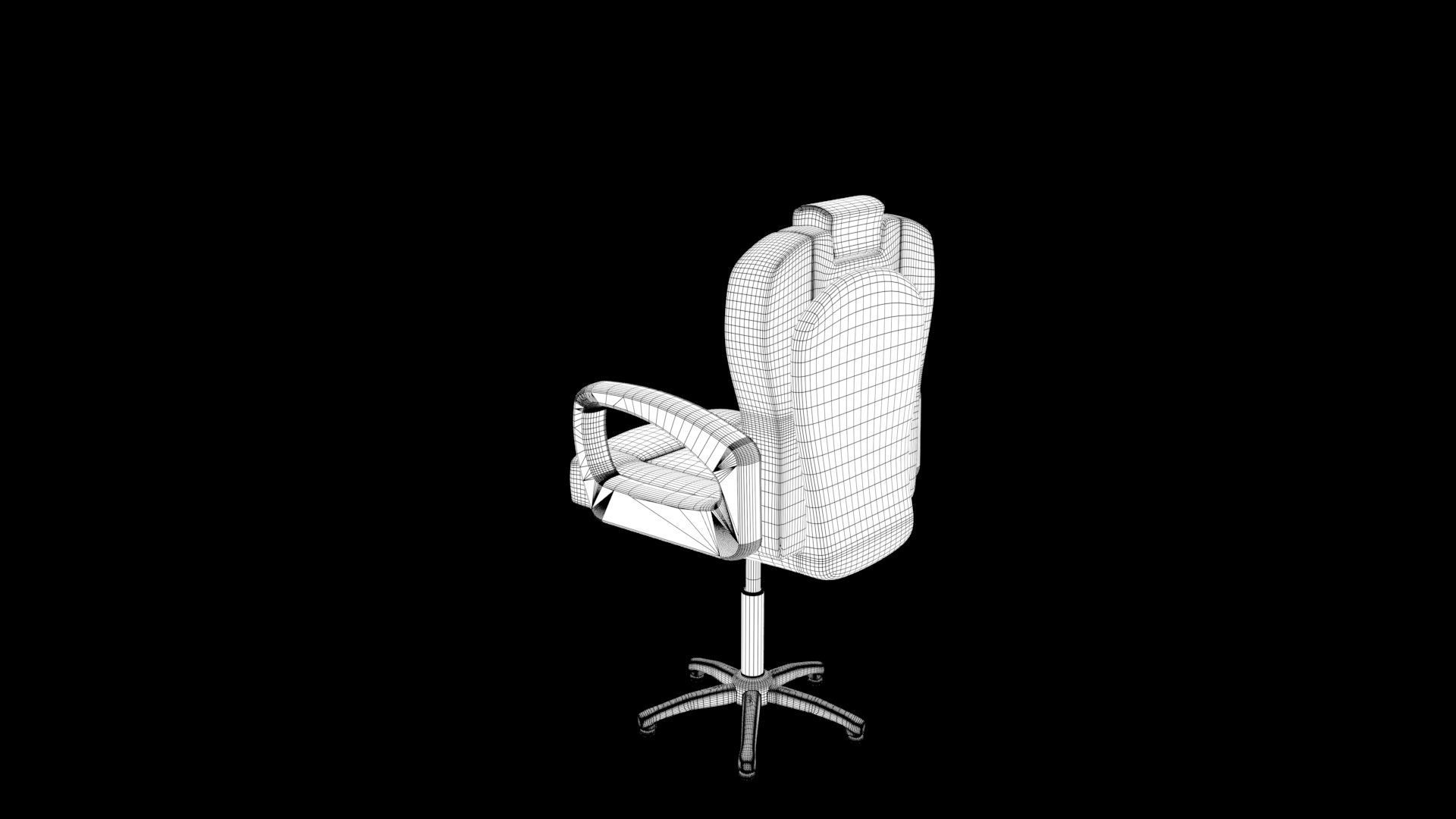 chair office 3D model_9