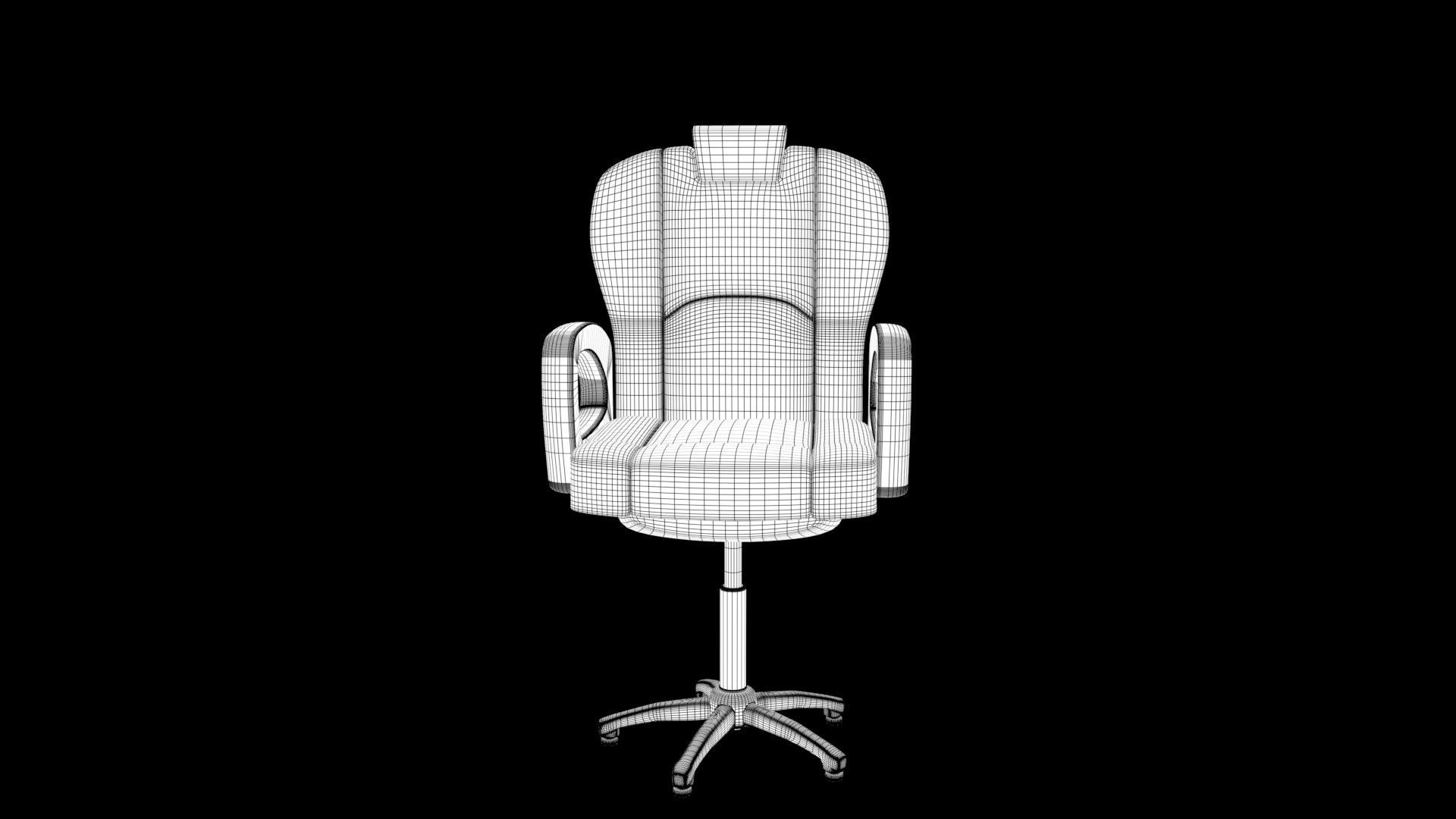 chair office 3D model_5
