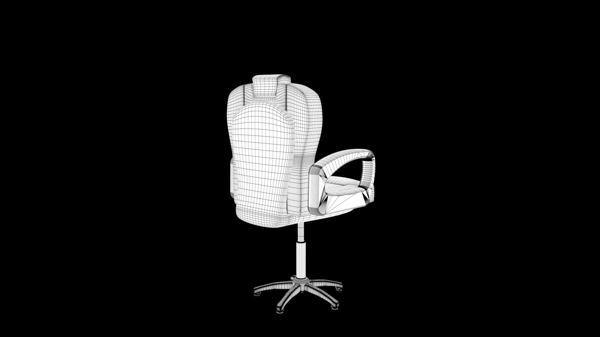 chair office 3D model_8