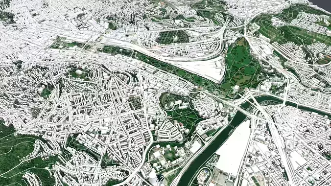 Cityscape Stuttgart German