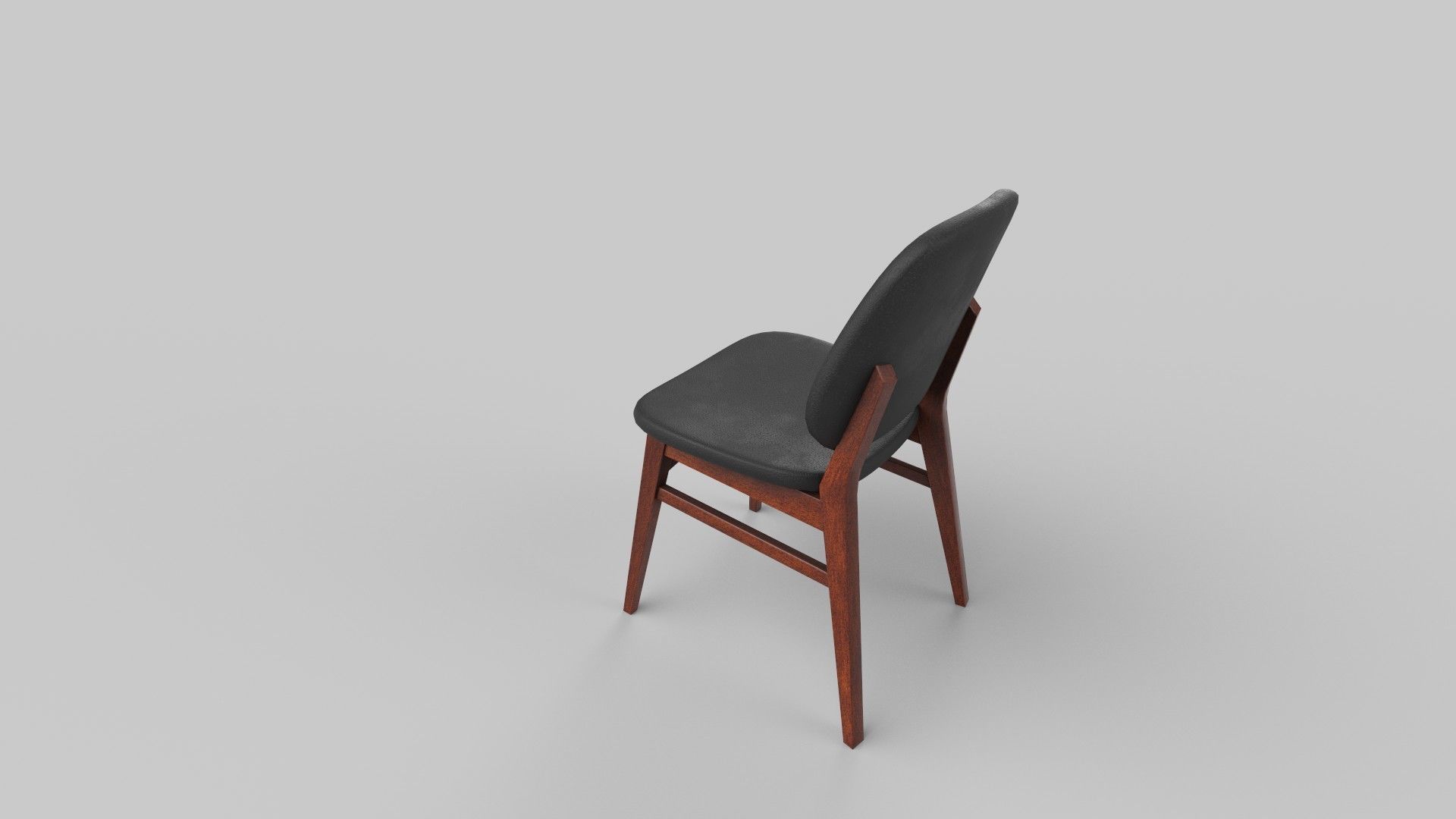 chair dining 3D model_4