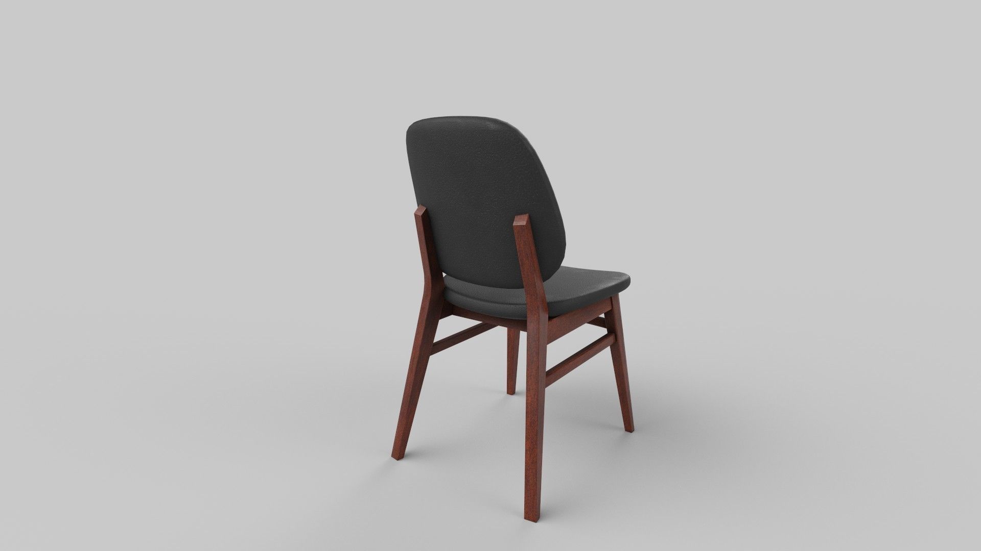 chair dining 3D model_3