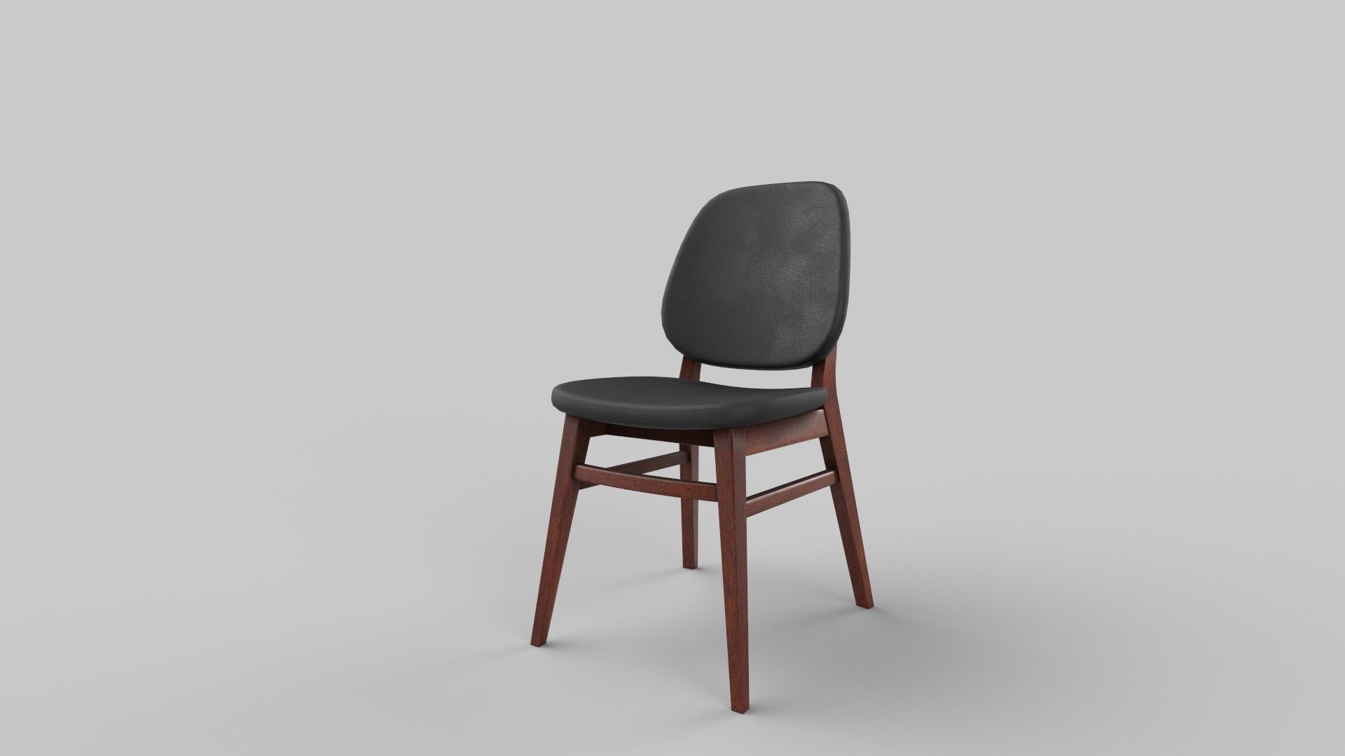 chair dining 3D model_1