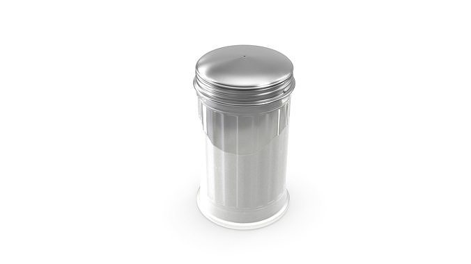 Sugar Canister Low-poly 3D model 3