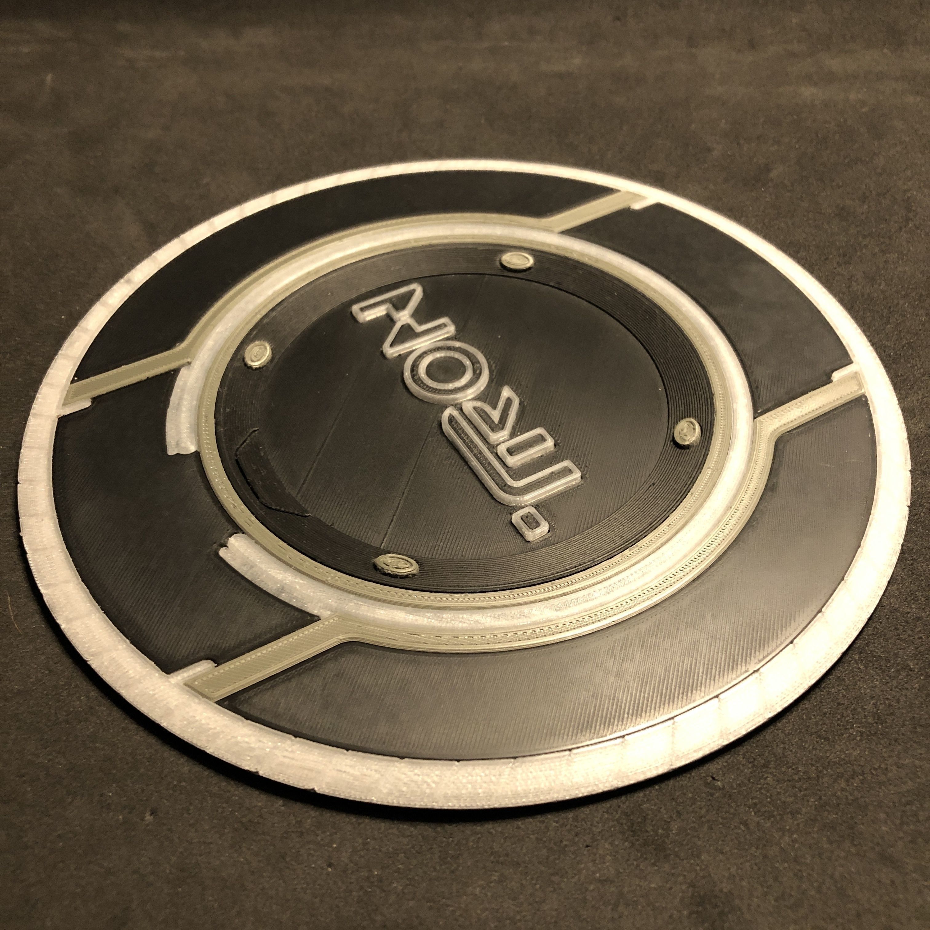 Tron Legacy Disc Wall Plaque 3D print model_6