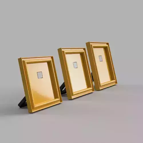 Photo Frames with Hinges 3D print model