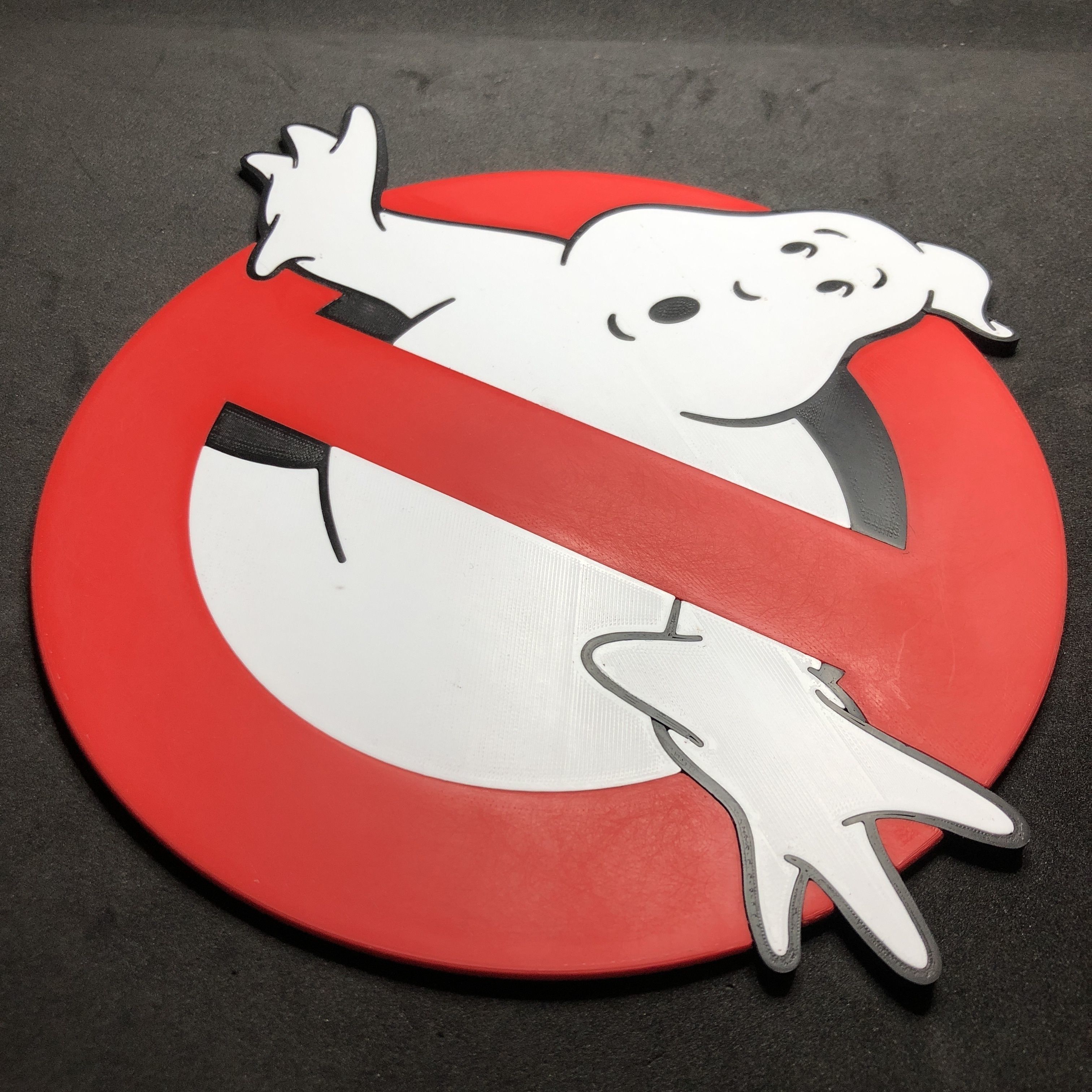 Ghostbusters Logo Wall Plaque 3D print model_1