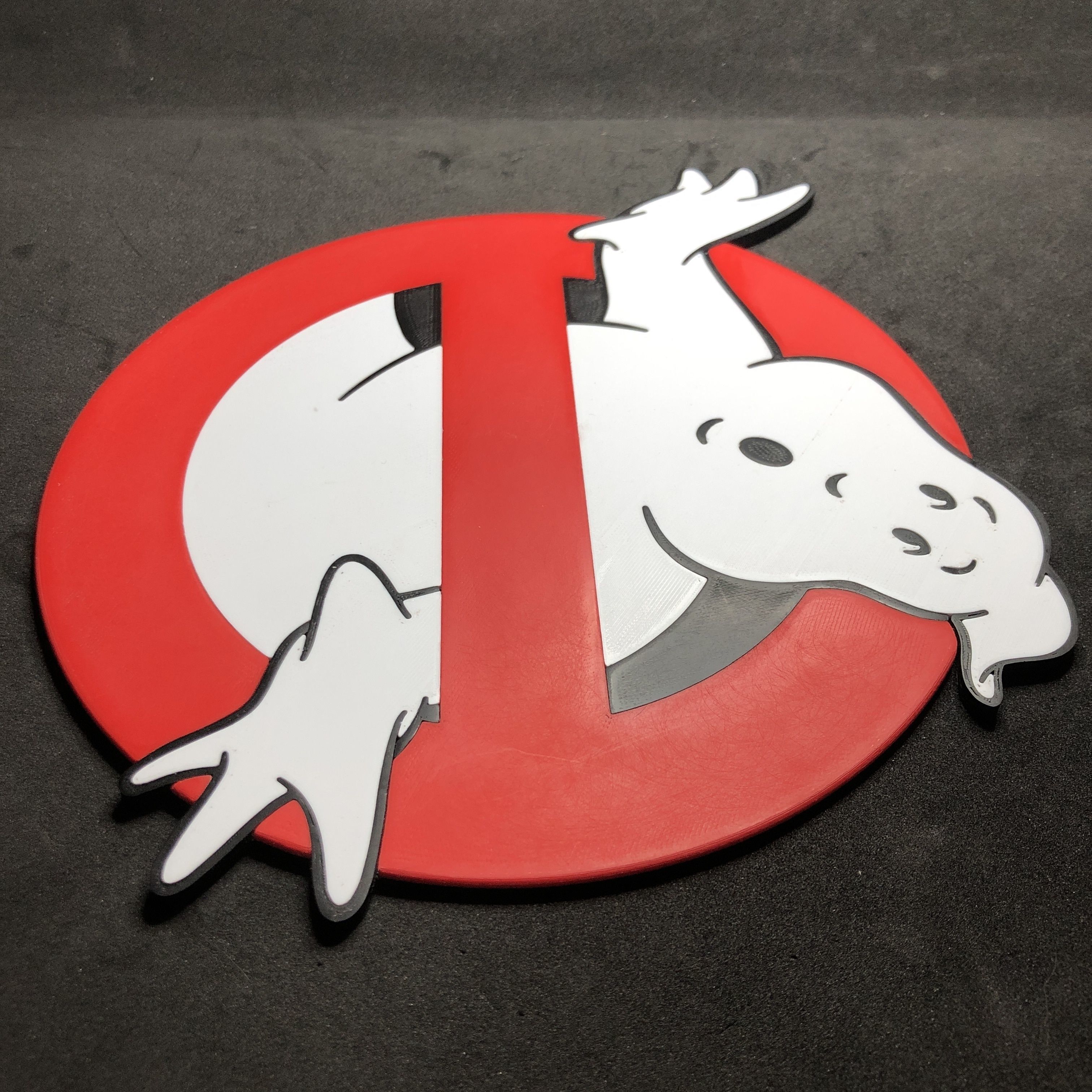 Ghostbusters Logo Wall Plaque 3D print model_2