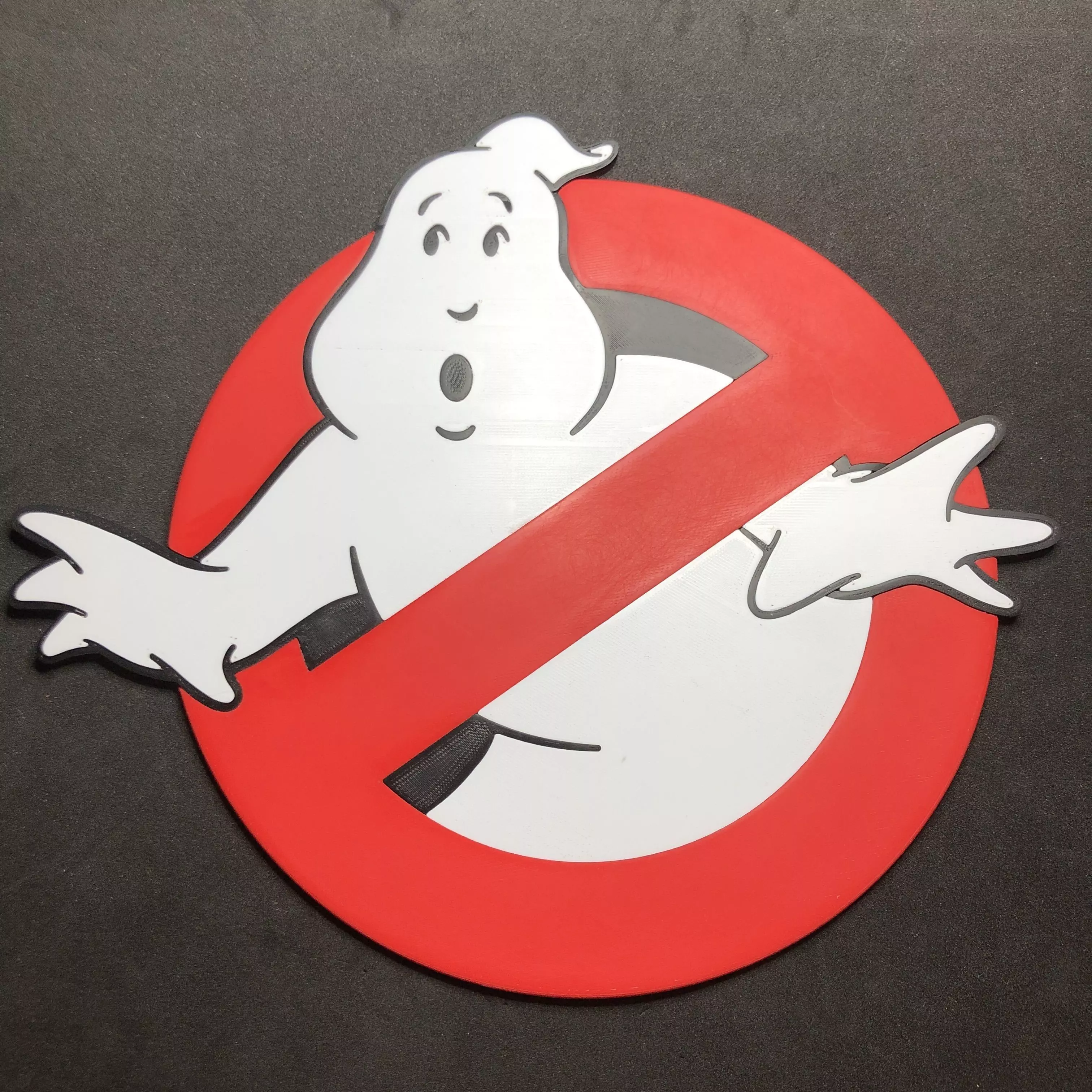 Ghostbusters Logo Wall Plaque 3D print model_0