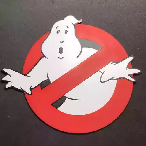 Ghostbusters Logo Wall Plaque