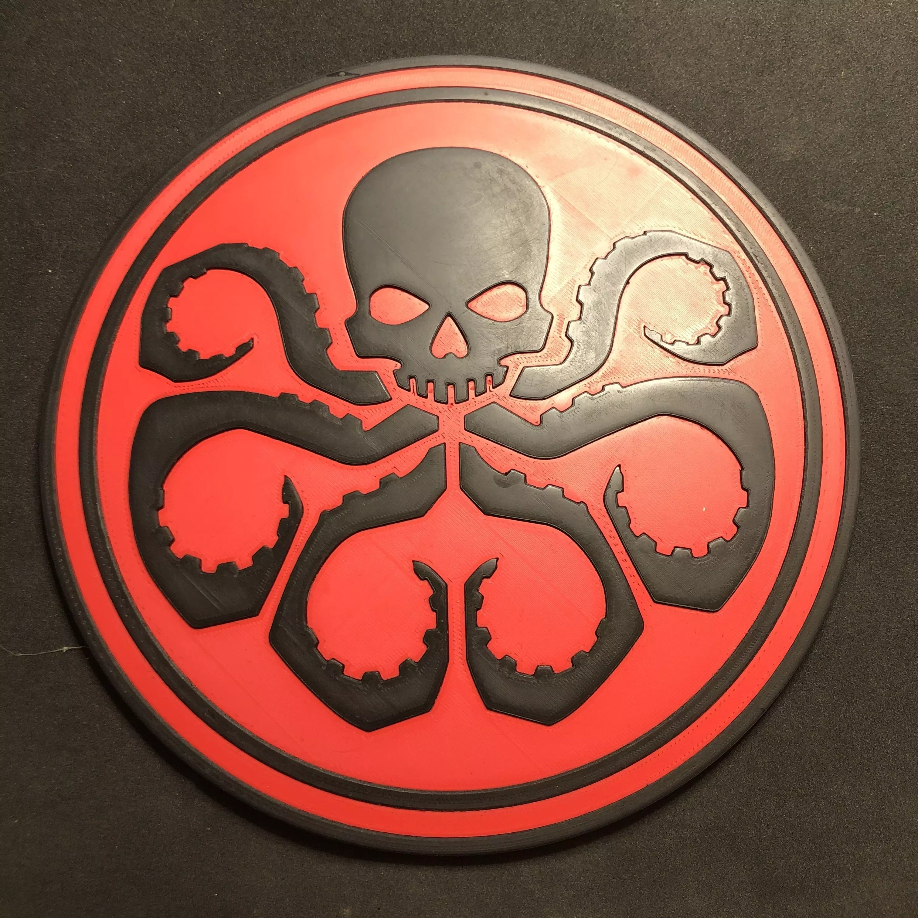 HYDRA Emblem Wall Plaque 3D print model_0
