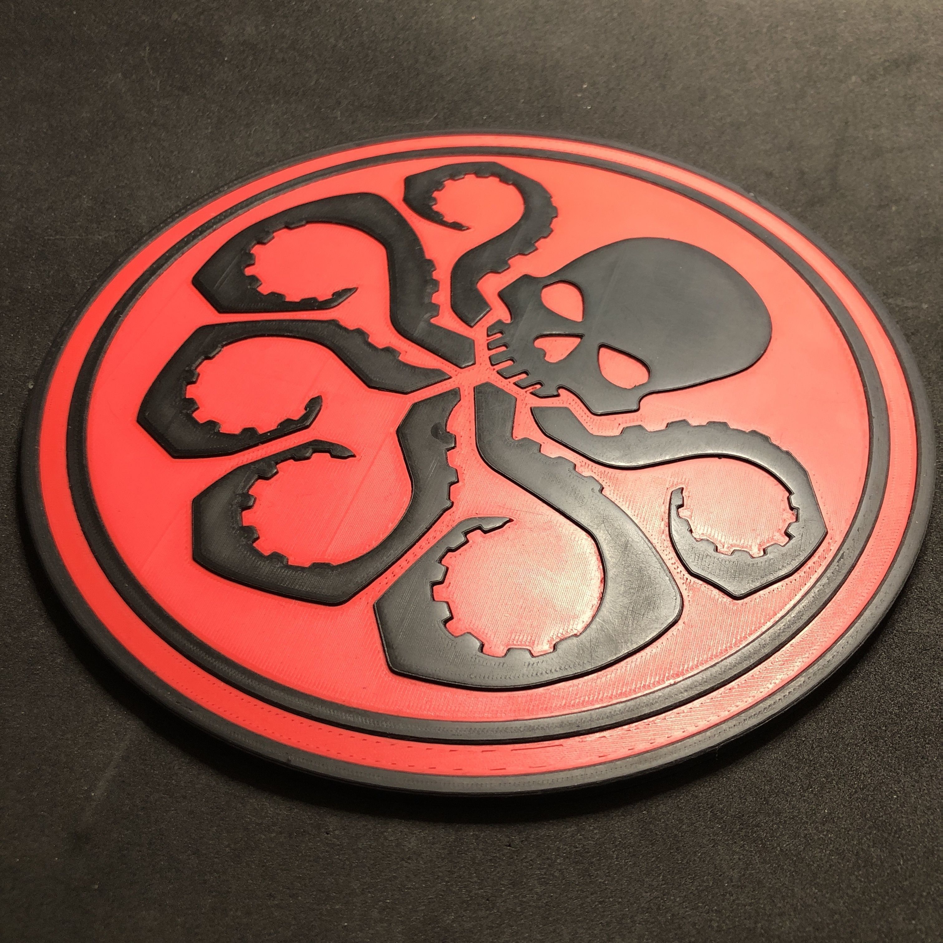 HYDRA Emblem Wall Plaque 3D print model_1