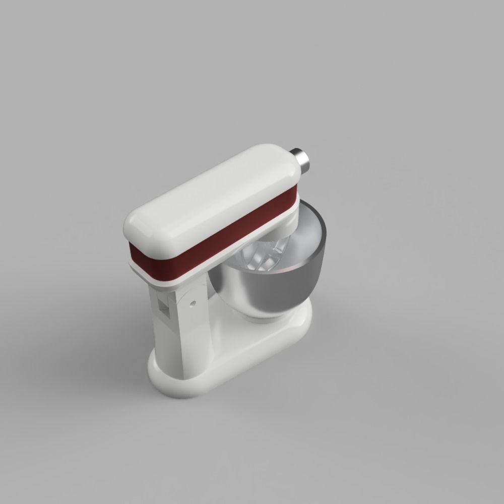 Food Mixer - Articulated 3D print model_2