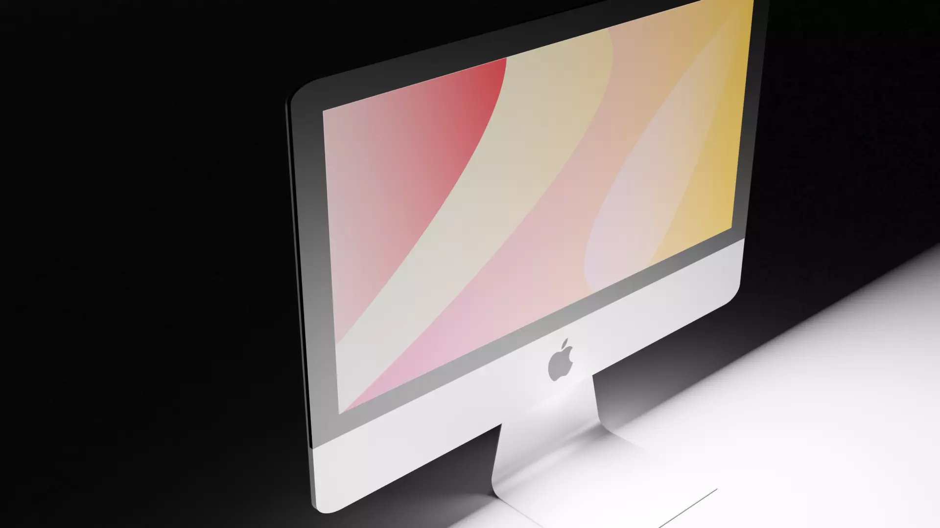 Apple iMac 3D model_0