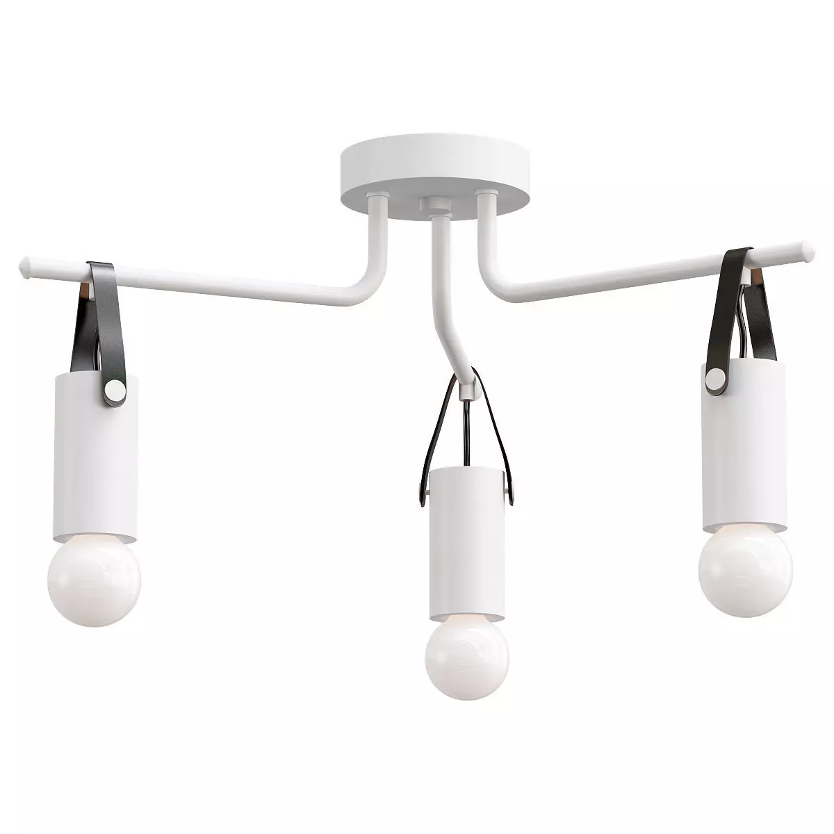 apricale-98281 three light ceiling fixture 3D model_0