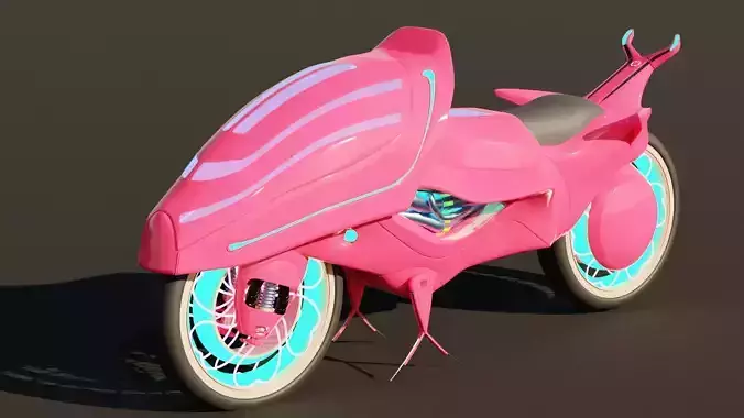 Syringe and Bike all in pink