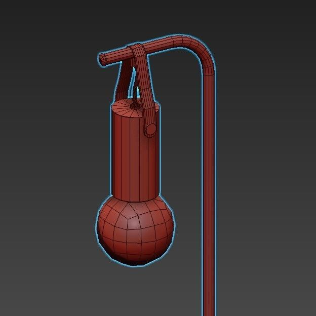 apricale-98284 table lamp with ball 3D model_7