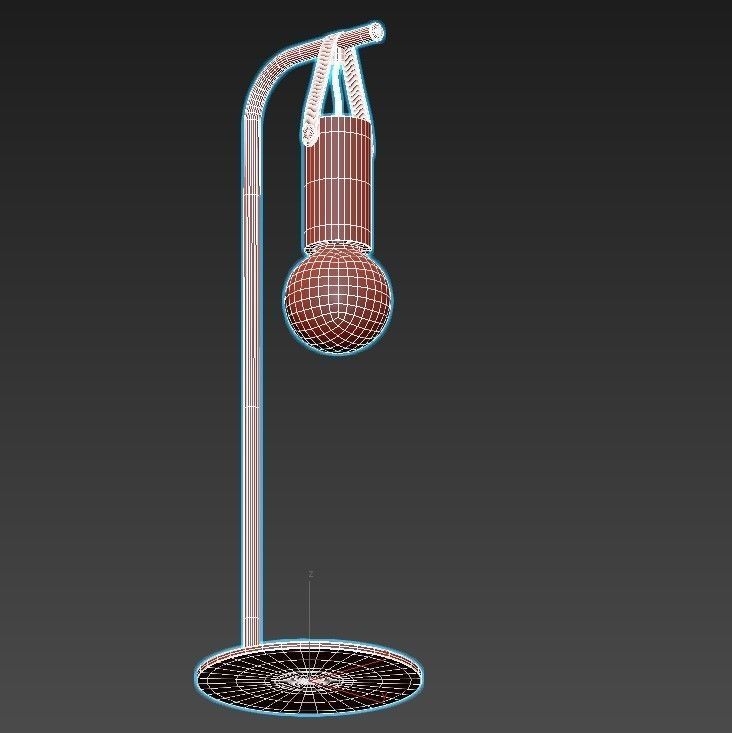 apricale-98284 table lamp with ball 3D model_4